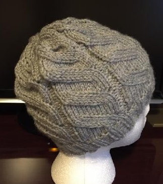 Second view of the Hat by Brenda Glenn
